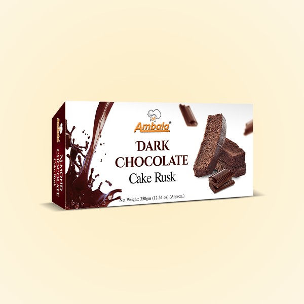 Dark Chocolate Cake Rusk